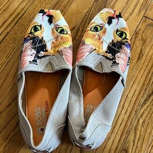 Skechers by Bobs calico cat shoe 10